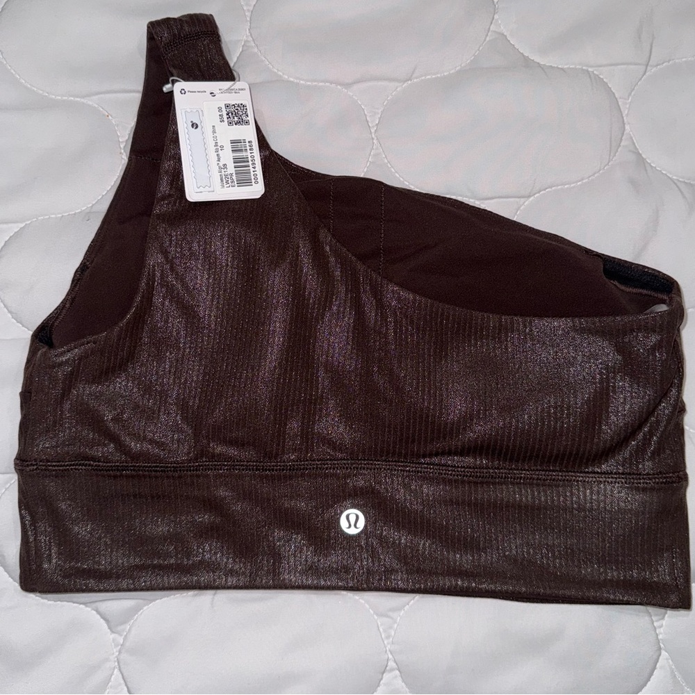 lululemon Align™ Asymmetrical Ribbed Bra *Light Support C/D Cup Shine